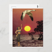 Bird of Paradise - ポストカード (正面/裏面)