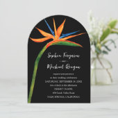 Bird of Paradise Arch Top 結婚's 招待状 (スタンド正面)