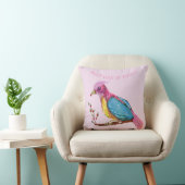 Bird of Paradise | Best Day Is Today  Throw Pillow クッション (椅子)