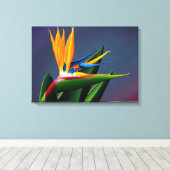 Bird of Paradise Canvas Print キャンバスプリント (インサイチュ (ウッドフロア))