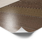 Bird of Paradise Floral Arrangement By a Staircase フォトプリント (角)