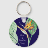 Bird of Paradise Flower  キーホルダー (正面)