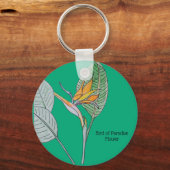 Bird of Paradise Flower  キーホルダー (裏面)