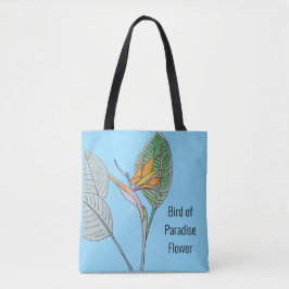 Bird of Paradise Flower トートバッグ