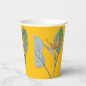 Bird of Paradise Flower 紙コップ (裏面)