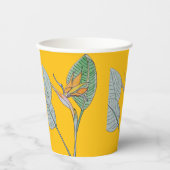 Bird of Paradise Flower 紙コップ (正面)