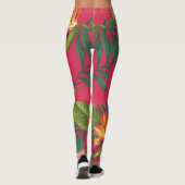 Bird of paradise Leggings レギンス (裏面)