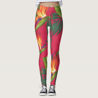 Bird of paradise Leggings レギンス