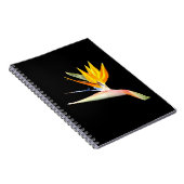 Bird of Paradise Plant Spiral Notebook ノートブック (右側)