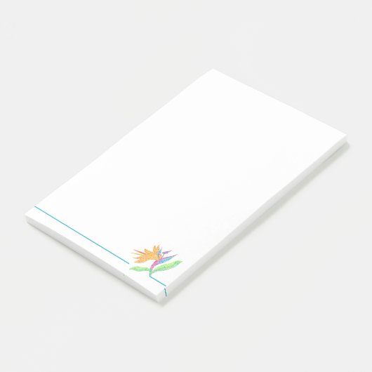 Bird of Paradise Post It Notes ポストイット (アングル)