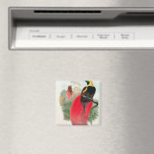 Bird of Paradise、T. Walterによる彫刻 マグネット (インサイチュ (食洗機))