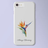 Bird of Paradise Watercolor, custom Case-Mate iPhoneケース
