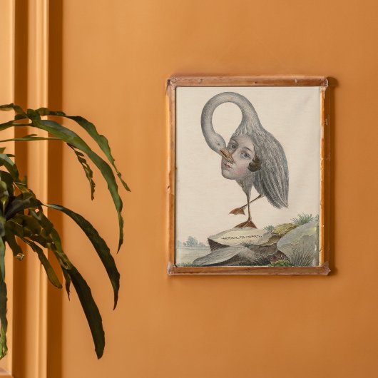 Bird of Self Knowledge ユニークアンティーク記号 ポスター