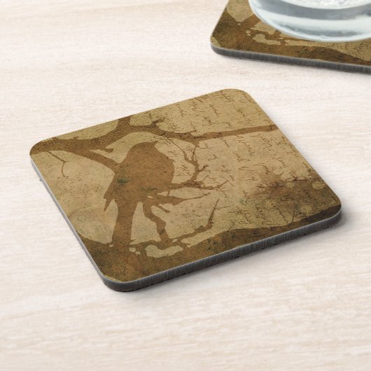 Bird on a branch コースター (左側)