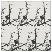 Bird on a branch fabric ファブリック (見本)