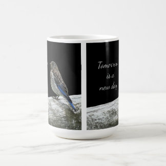 Bird On a Fence Mug コーヒーマグカップ