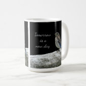 Bird On a Fence Mug コーヒーマグカップ (正面右)