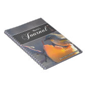 Bird on a Half-食べ Apple Journal ノートブック (右側)