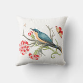 Bird on a Tree Branch クッション (裏面)