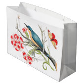 Bird on a Tree Branch ラージペーパーバッグ (裏面アングル)