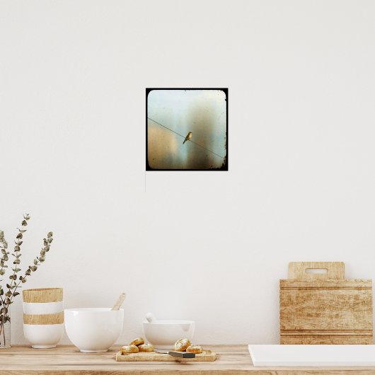 Bird on a wire ポスター (キッチン)