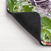 Bird on Blueberry Branchマウスパッド マウスパッド (コーナー)