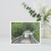 Bird on Boardwalkはがき ポストカード (スタンド正面)