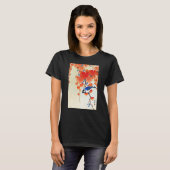 Bird on Branch by Ohara Koson Tシャツ (正面フル)