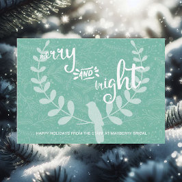 Bird on LaurelメリーとBright企業の Card シーズンカード