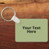 Bird on Twig (Bushtit) キーホルダー (裏面)