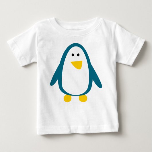 Bird, Penguin, Animal ベビーTシャツ (正面)