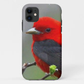 Bird red_iphone Case-Mate iPhoneケース (裏面)