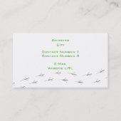 Bird Shop名刺 名刺 (裏面)