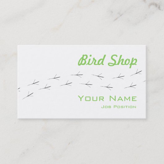 Bird Shop名刺 名刺 (正面)