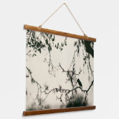 Bird Silhouette 吊り下げ型タペストリー (傾斜あり)