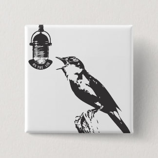 BIRD SINGING 缶バッジ