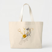 Bird Singsトート ラージトートバッグ (正面)