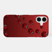 Bird Smartphone Caseてんとう虫のiPhone6ケースの女性 iPhone 16ケース (裏面横)