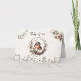 Bird Spring Thinking Of You シーズンカード