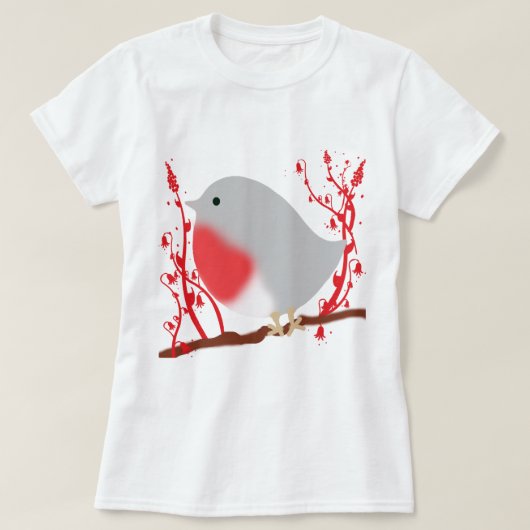 bird tシャツ (デザイン正面)