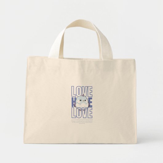 Bird Tote Bag ミニトートバッグ (正面)