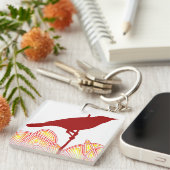 Bird Trivet キーホルダー (正面右)