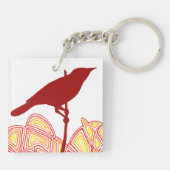 Bird Trivet キーホルダー (裏面)