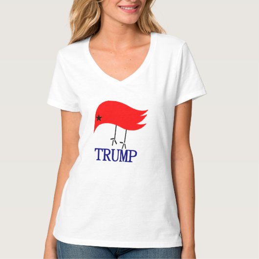 BIRD TRUMP Tシャツ (正面)