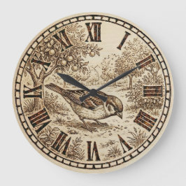 Bird Wall Clock ラージ壁時計