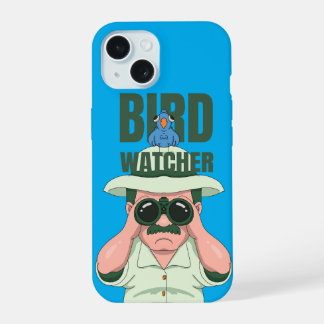 Bird Watcher Hobby birdwatching  wildlife observer iPhone 15ケース