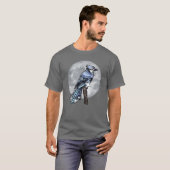 Bird Watching Birder Ornithologist Bird Lover vint Tシャツ (正面フル)