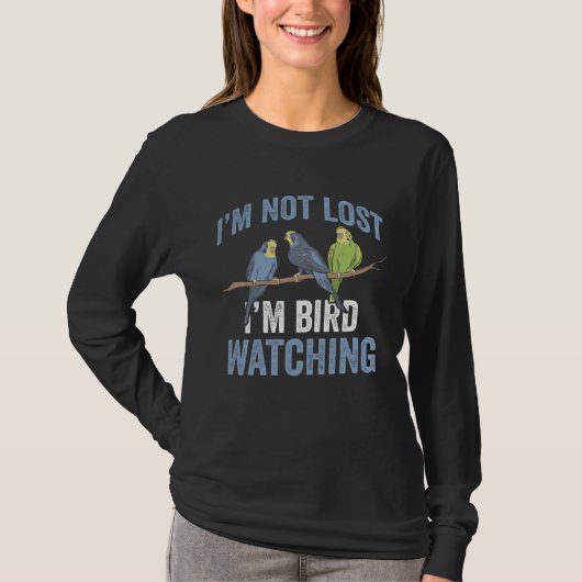 Bird Watching Birds Birder Tシャツ (正面)