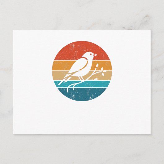 Bird Watching Birds Observer Bird ポストカード (正面)