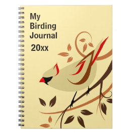 Bird Watching Journal ノートブック